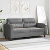 vidaXL 2-personers sofa 140 cm stof mikrofiberstof