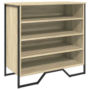 vidaXL skoreol 80x38x78 cm konstrueret tr&aelig; sonoma-eg