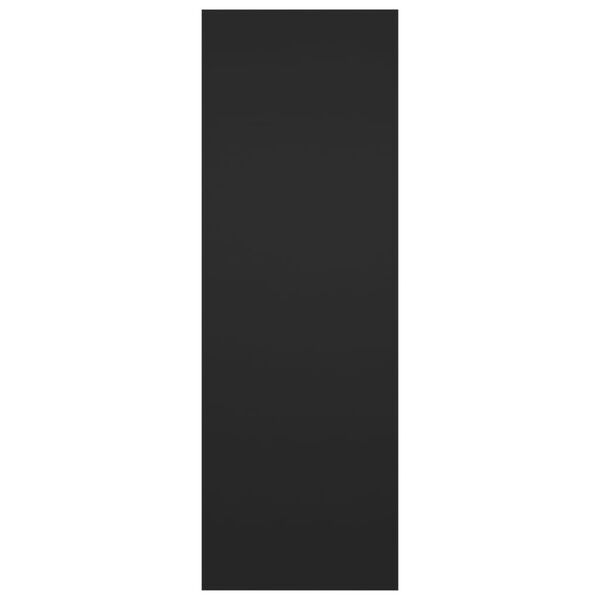 vidaXL tv-borde 2 stk. 30,5x30x90 cm konstrueret tr&aelig; sort