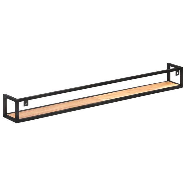 vidaXL væghylder 2 stk. 160 cm massivt akacietræ