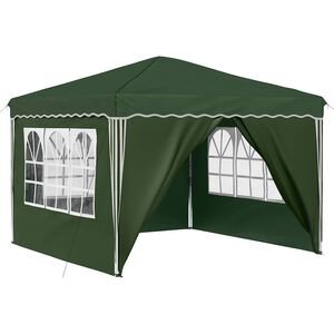 vidaXL Pop-up Festtelt 288 x 288 x 245 cm Gr&oslash;n Oxford stof