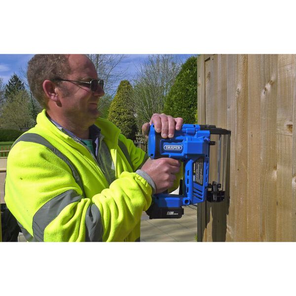 Draper Tools s&oslash;mpistol/h&aelig;ftepistol med 1 x 2 Ah D20-batteri 20V