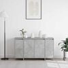 vidaXL Sideboard Beton Gr&aring; 135 x 41 x 75 cm Konstrueret tr&aelig;