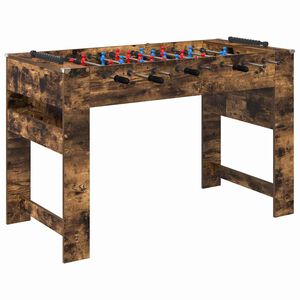 vidaXL Fodboldbord R&oslash;get Eg 125 x 60,5 x 80 cm Konstrueret tr&aelig;