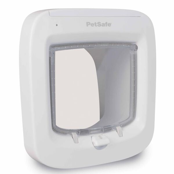PetSafe kattelem med mikrochip-funktion hvid PPA19-16145