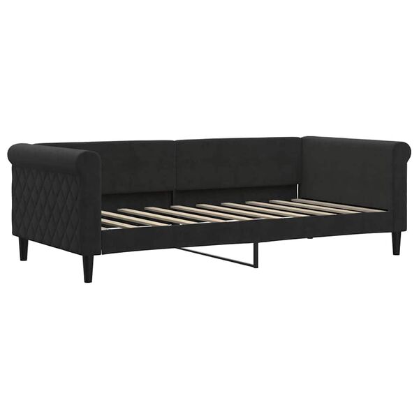 vidaXL daybed 90x190 cm velour sort