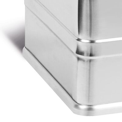 ALUTEC opbevaringskasse COMFORT 6 l aluminium
