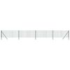vidaXL trådhegn 1x10 m galvaniseret stål grøn