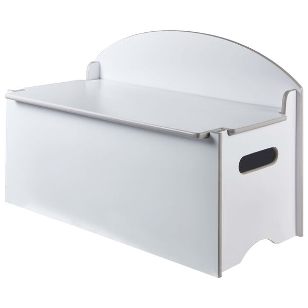 Worlds Apart leget&oslash;jskiste 45 x 70 x 35 cm tr&aelig; hvid