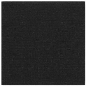 vidaXL V&aelig;ghovedg&aelig;rde 12 stk. 30 x 30 cm Sort Stof