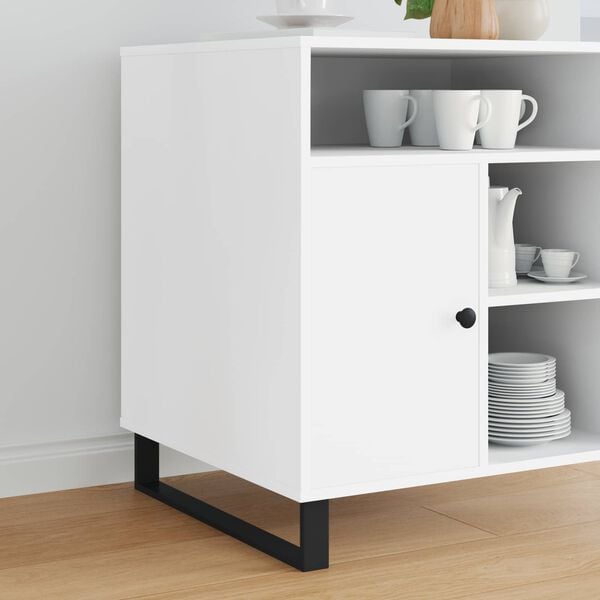 vidaXL M&oslash;belben 2 pcs Sort 54,6 x 4 x 10 mm Jern