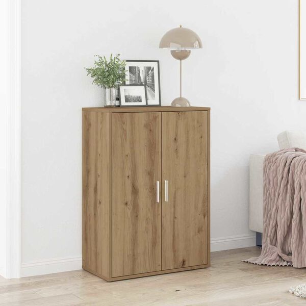 vidaXL Sideboard Artisan Egetr&aelig; 60 x 31 x 84 cm Konstrueret tr&aelig;