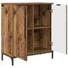 vidaXL Sideboard Gammelt tr&aelig; 69,5 x 33 x 82 cm Konstrueret tr&aelig;