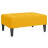 vidaXL fodskammel 78x56x32 cm fl&oslash;jl gul