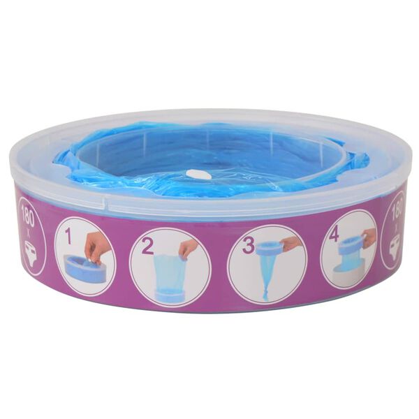 vidaXL blespand-refill til Angelcare Diaper Genie 3 stk.