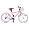 vidaXL B&oslash;rnecykel 20 tommer til b&oslash;rn i alderen 6-11 &aring;r Lys pink