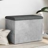 vidaXL skob&aelig;nk 62x42x45 cm konstrueret tr&aelig; betongr&aring;