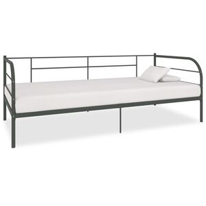 vidaXL stel til daybed 90x200 cm metal gr&aring;
