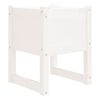 vidaXL plantekasser 2 stk. 40x40x52,5 cm massivt fyrretræ hvid