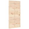 vidaXL skyded&oslash;r 100x1,8x214 cm massivt fyrretr&aelig;
