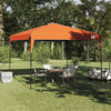 vidaXL Canopy Tent Orange 290 x 290 x 251 cm Stof