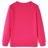 Sweatshirt til b&oslash;rn str. 128 pink