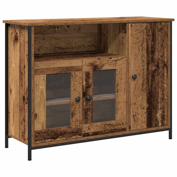 vidaXL Sideboard Gammelt tr&aelig; 100 x 35 x 75 cm