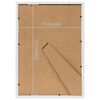 vidaXL billedrammer 3 stk. til bord 15x21 cm MDF hvid