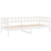vidaXL daybed uden madras 80x200 cm massivt fyrretr&aelig; hvid