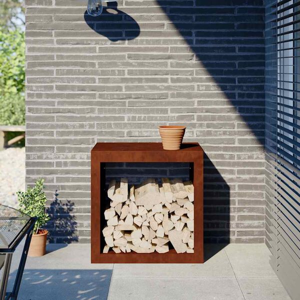 vidaXL Br&aelig;ndereol 60x40x60 cm i vejrbestandigt st&aring;l