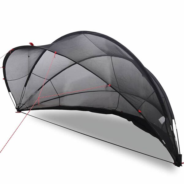 vidaXL Pool Dome Sort 405 x 405 x 192 cm