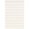 vidaXL zebragardin marmorbeige 115x100 cm stofbredde 110,9cm polyester