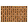 vidaXL d&oslash;rm&aring;tte 45x75 cm tuftet coir naturfarvet