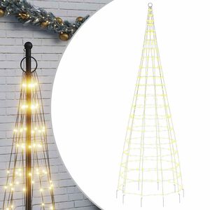 vidaXL LED-juletr&aelig; 550 LED'er 300 cm varmt hvidt lys