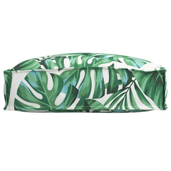 vidaXL Pude Blad Bladm&oslash;nster 50 x 50 x 12 cm Oxford stof