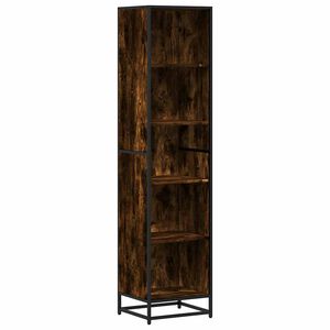vidaXL bogreol 40x35x170,5 cm konstrueret tr&aelig; r&oslash;get egetr&aelig;