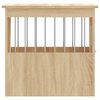 vidaXL hundebur 45x62x59 cm konstrueret træ sonoma-eg