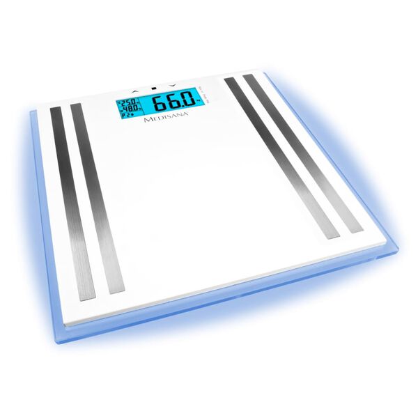 Medisana ISA kropsanalysev&aelig;gt i glas, LCD