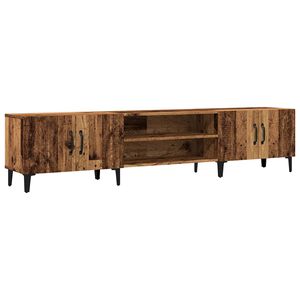 vidaXL tv-bord 180x31,5x40 cm konstrueret tr&aelig; gammelt tr&aelig;look