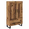 vidaXL Highboard Gammelt tr&aelig; 69,5 x 31 x 115 cm Konstrueret tr&aelig;