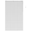 vidaXL Persienner Hvid 160 x 250 cm 35 mm Massivt Paulownia Tr&aelig;