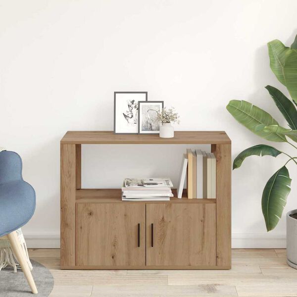 vidaXL Sideboard artisan eg 80 x 30 x 60 cm Konstrueret tr&aelig;