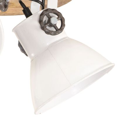 vidaXL industriel loftlampe 25 W 42x27 cm E27 hvid