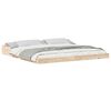 vidaXL Sengestel Brun 180 x 220 cm Massiv fyrretr&aelig;