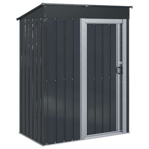 vidaXL Haveskure Antracit 137 x 81 x 180 cm Metal
