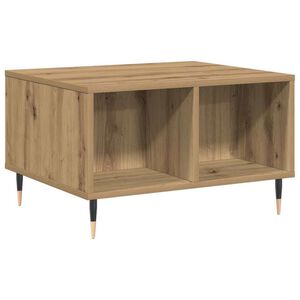 vidaXL sofabord 60x50x36,5 cm konstrueret tr&aelig; kunsteg