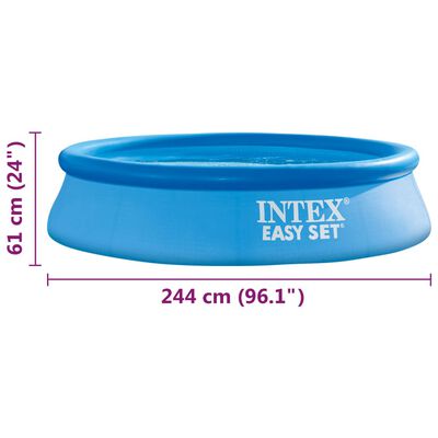 Intex swimmingpool Easy Set 244x61 cm PVC