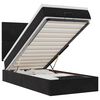 vidaXL osmannisk sengeramme med madrasser 80x200 cm fl&oslash;jl sort