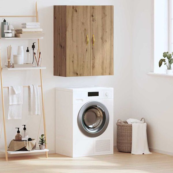 vidaXL V&aelig;gskab Artisan Egetr&aelig; 69,5 x 34 x 90 cm Konstrueret tr&aelig;