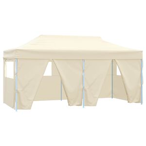 vidaXL Party Tent Creme 291 x 580 x 315 cm Oxford stof